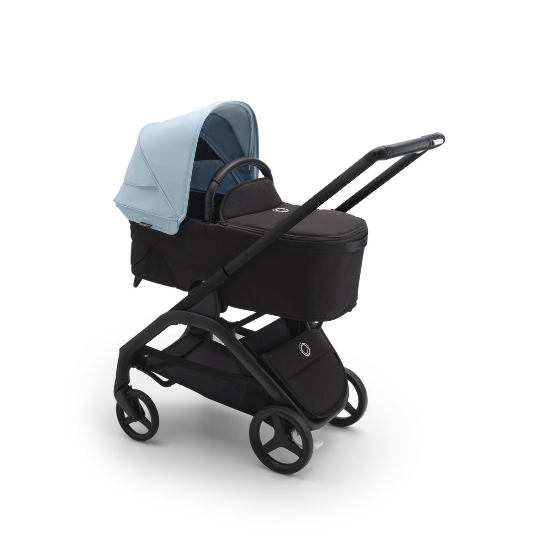 Bugaboo Dragonfly Complete Bundle & Free Bugaboo Giraffe Baby Rocker - Black/Skyline Blue