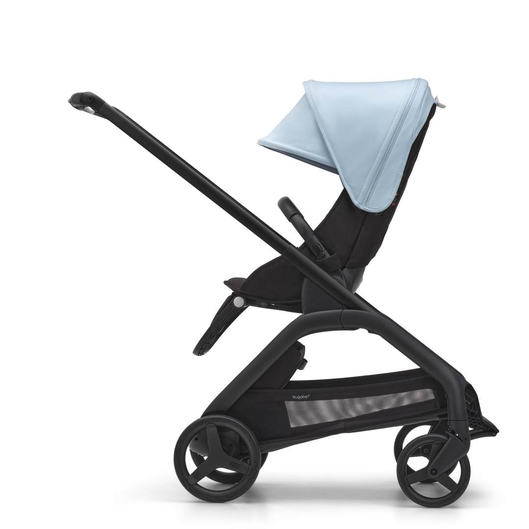 Bugaboo Dragonfly Complete Bundle & Free Bugaboo Giraffe Baby Rocker - Black/Skyline Blue