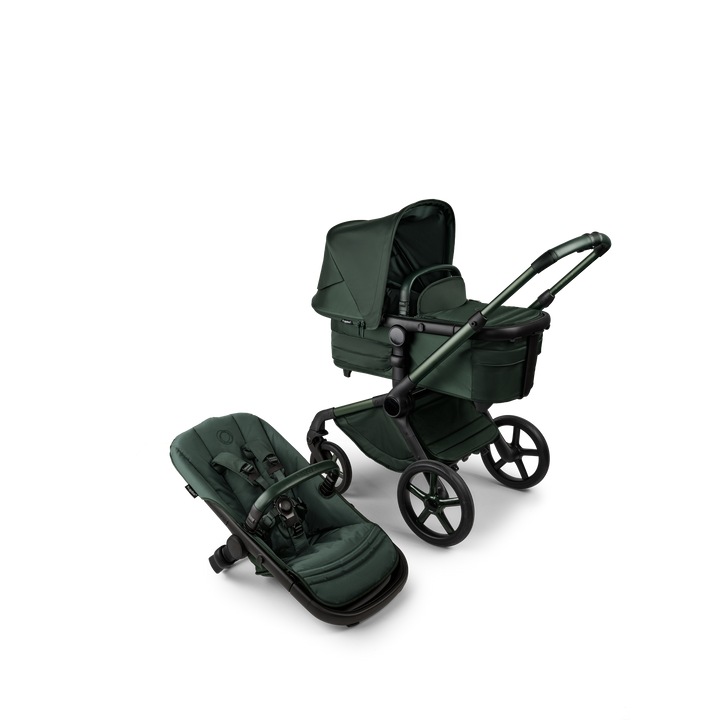 Bugaboo Fox 5 Complete Limited Editon Noir Collection - Midnight Green