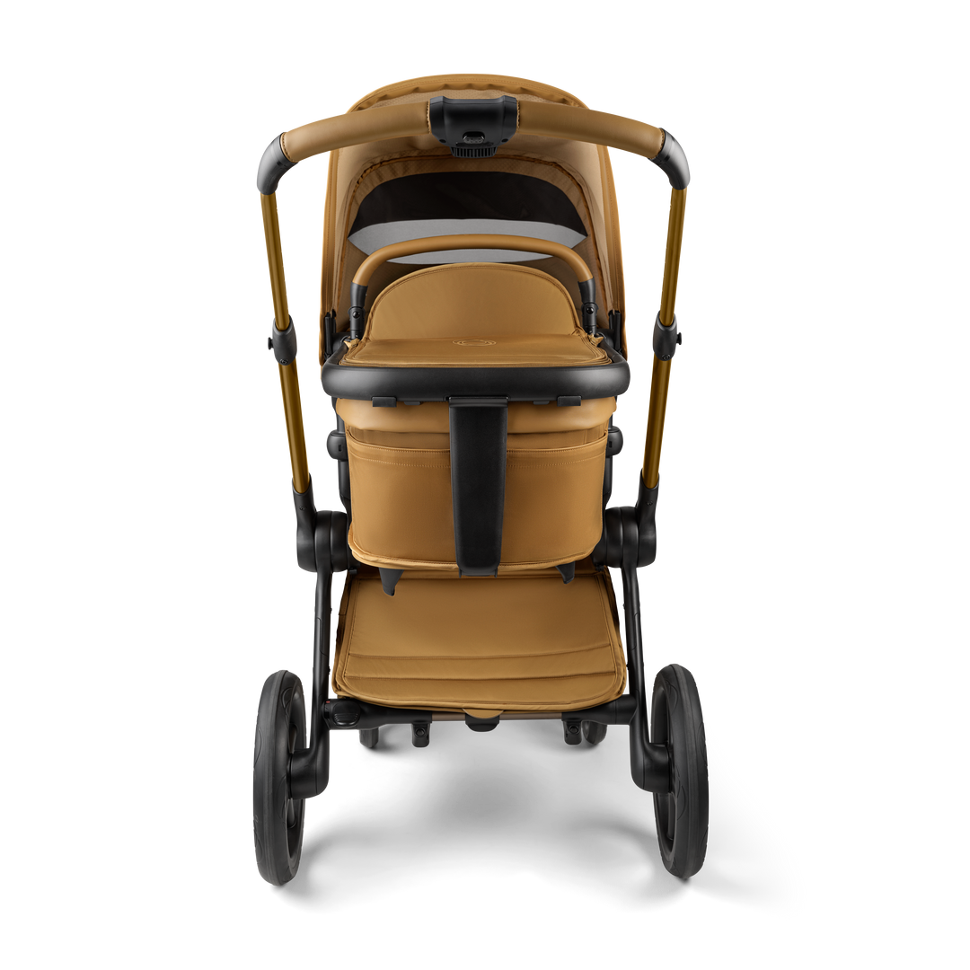 Bugaboo Fox 5 Complete Noir Limited Editon Cloud T Travel Sytem Bundle - Amber Glow