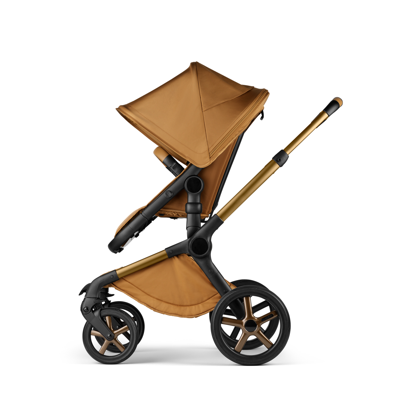 Bugaboo Fox 5 Complete Limited Editon Noir Collection - Amber Glow