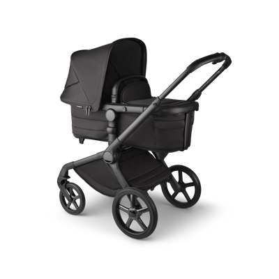 Bugaboo Fox 5 Complete Noir Limited Editon Cloud T Travel Sytem Bundle - Black Moonlight