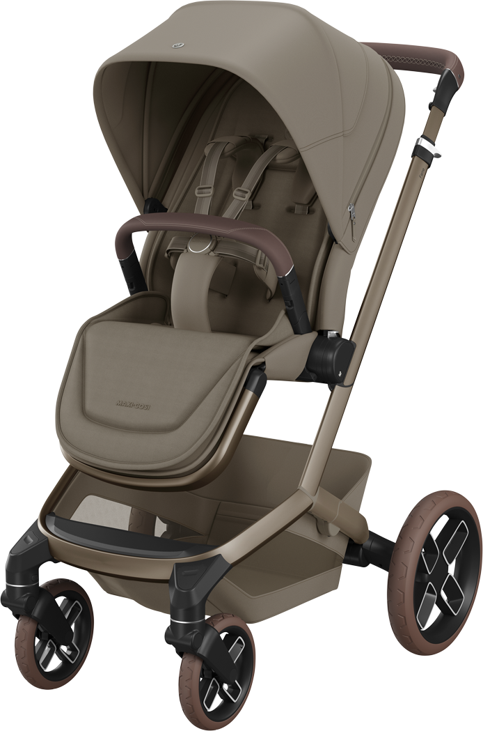 Maxi-Cosi FAME 10 Piece Premium Travel System - Oak Truffle