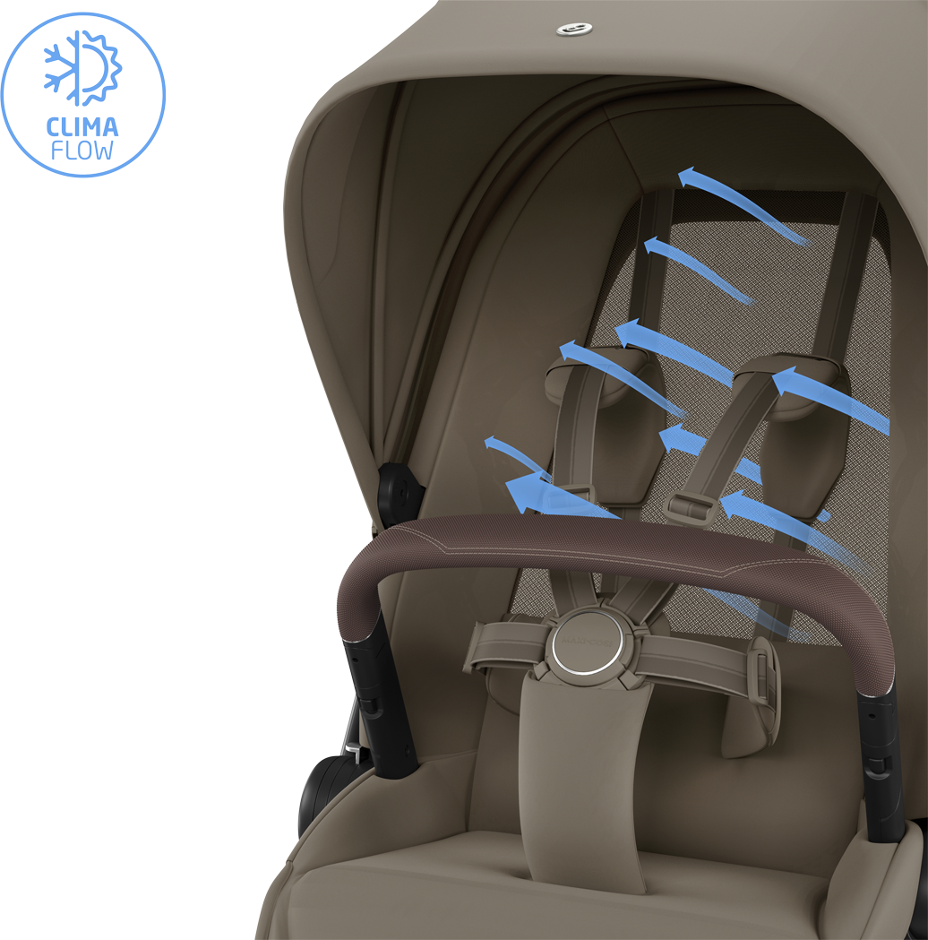 Maxi-Cosi FAME Pushchair & Carrycot - Oak Truffle