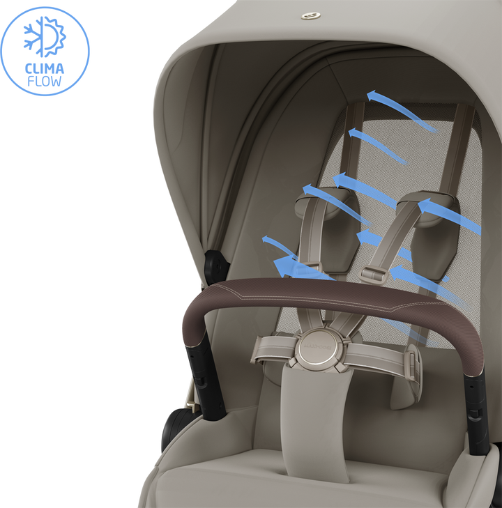 Maxi-Cosi FAME 10 Piece Ultimate Travel System - Sapphire Sand