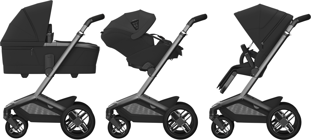 Maxi-Cosi FAME Pushchair & Carrycot - Onyx Black