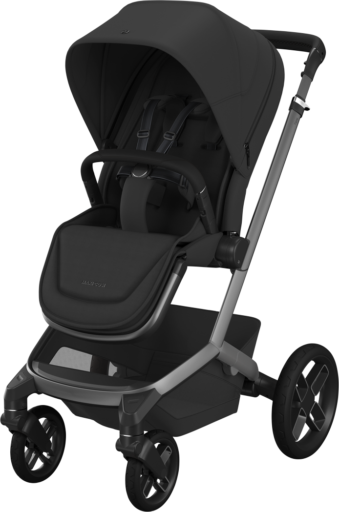Maxi-Cosi FAME 8 Piece Premium Travel System - Onyx Black