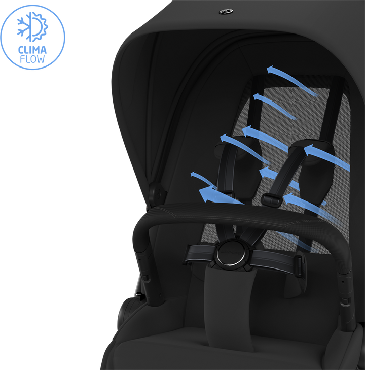 Maxi-Cosi FAME 8 Piece Premium Travel System - Onyx Black
