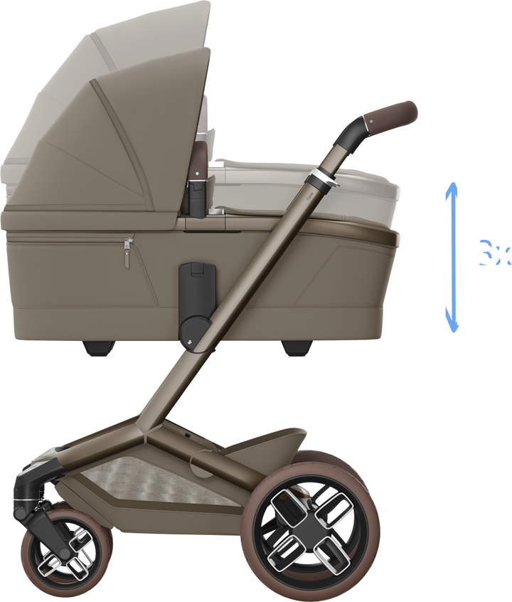 Maxi-Cosi FAME 10 Piece Premium Travel System - Oak Truffle