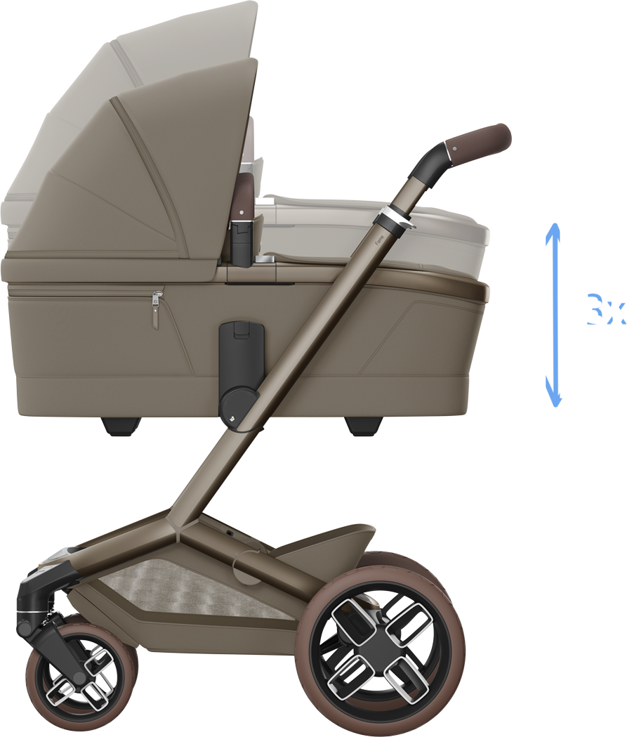 Maxi-Cosi FAME 10 Piece Ultimate Travel System - Oak Truffle