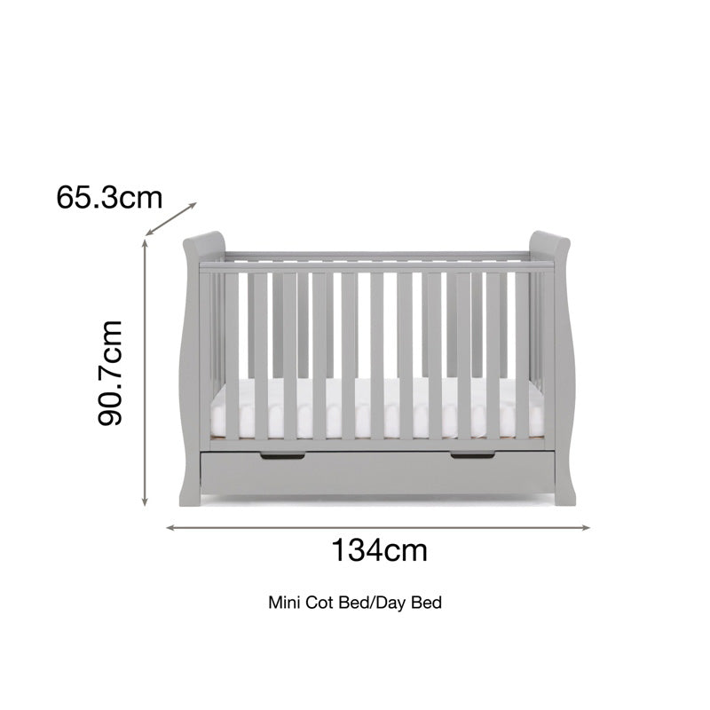 OBaby Stamford Mini 3 Piece Set - Warm Grey