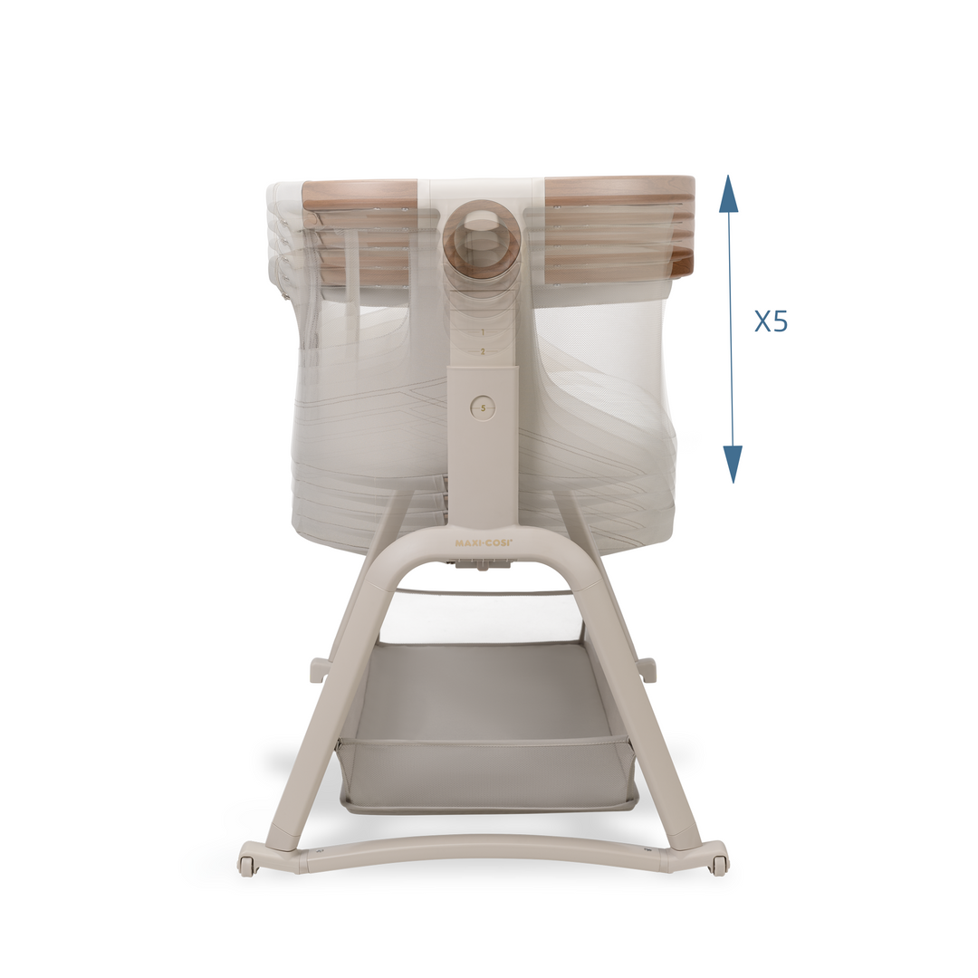 Maxi-Cosi Iora Plus Co-Sleeper - Elegance Beige