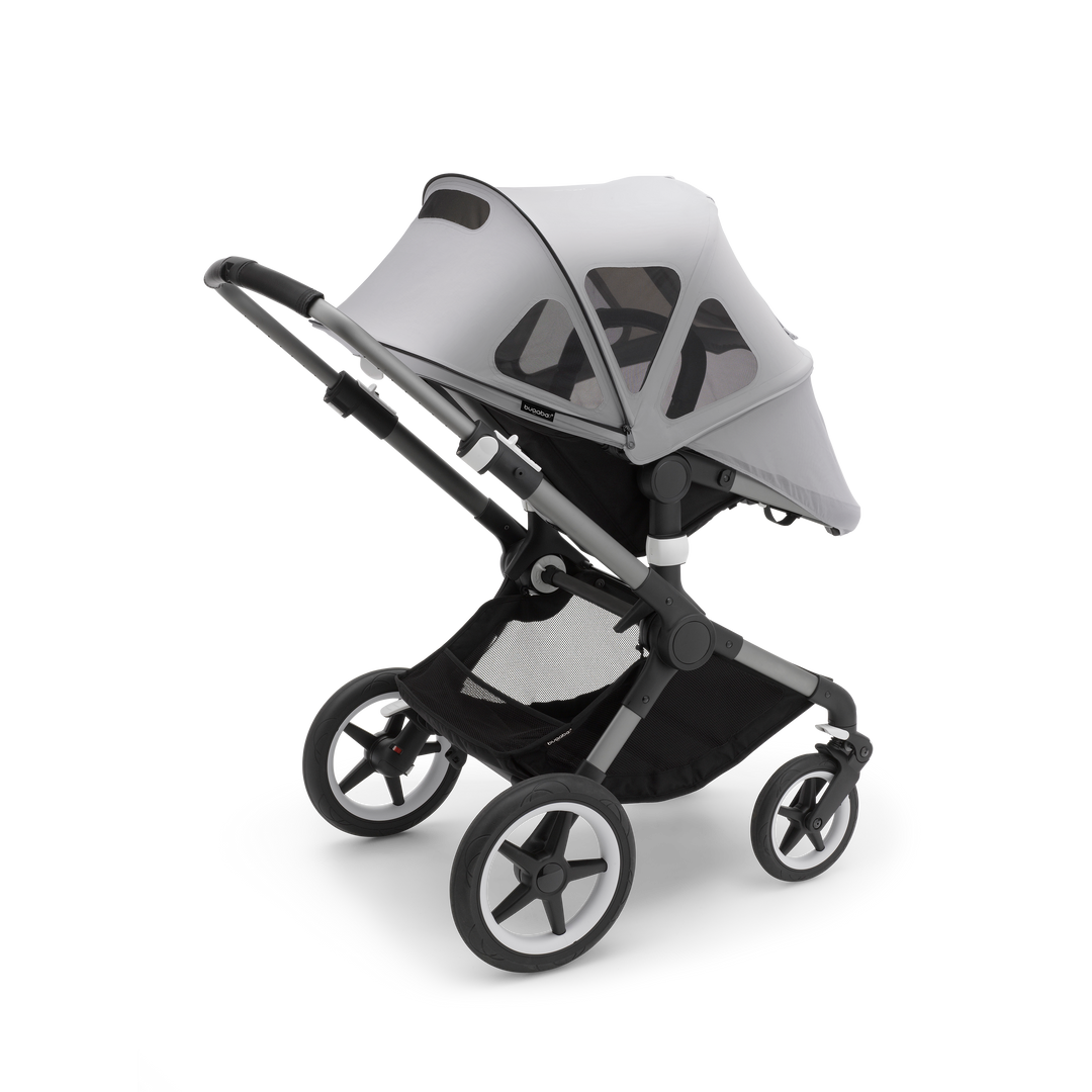 Bugaboo Fox Cameleon 3 Lynx Breezy Sun Canopy Misty Grey Baby Nest