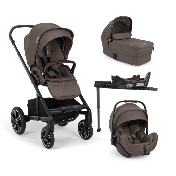 Nuna MIXX next ARRA FLEX bundle - Chestnut