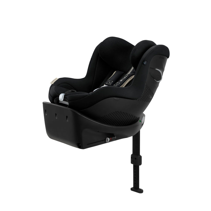CYBEX Sirona Gi i-Size PLUS 360° Rotating ISOFIX Toddler Car Seat - Moon Black