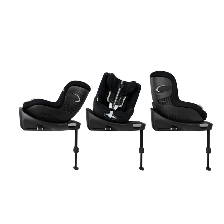 CYBEX Sirona Gi i-Size PLUS 360° Rotating ISOFIX Toddler Car Seat - Moon Black