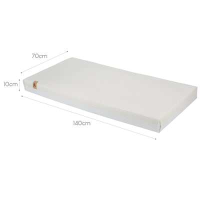 CuddleCo Signature Hypo Allergenic Bamboo Pocket Sprung Cot Bed Mattress