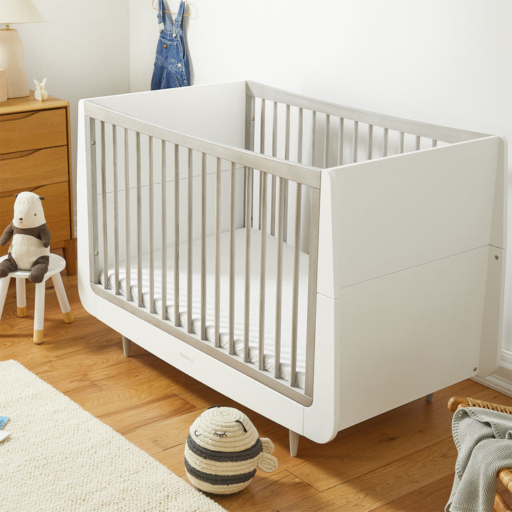 SnuzKot Skandi - The Natural Edit - 2 Piece Nursery Furniture Set - Silver Birch