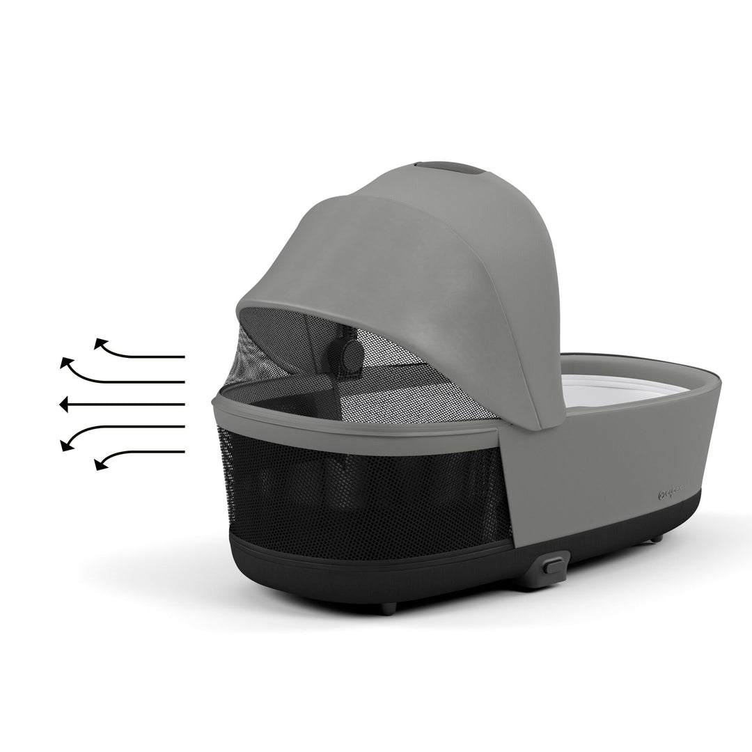 Cybex Priam Lux CarryCot - Mirage Grey