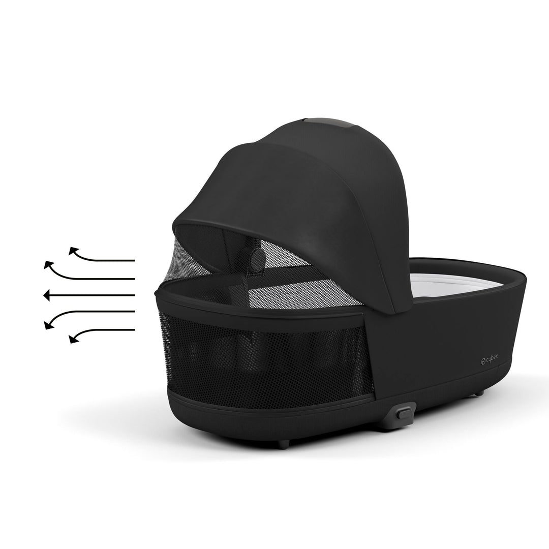 Cybex Priam Lux CarryCot - Sepia Black