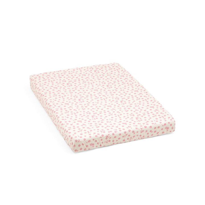 Stokke® Nighti™ Mini 60x80cm Fitted Sheet - Wild Rose Berries OCS