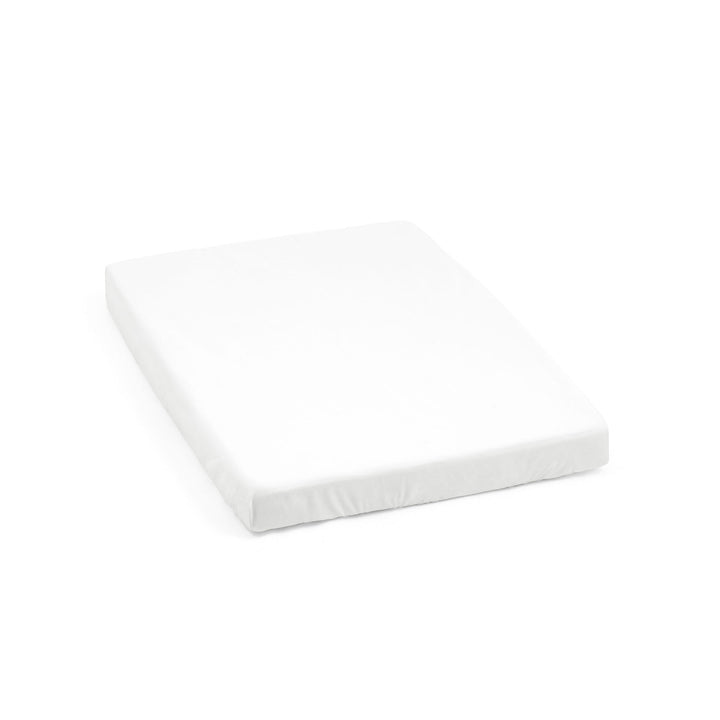Stokke® Nighti™ Mini 60x80cm Fitted Sheet - White OCS