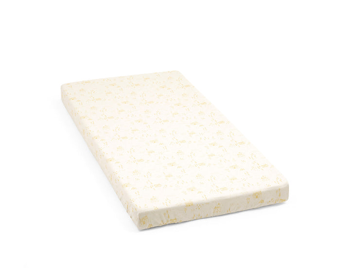 Stokke® Nighti™ Bed 60 x 120cm Fitted Sheet - Sunset Yellow Map OCS