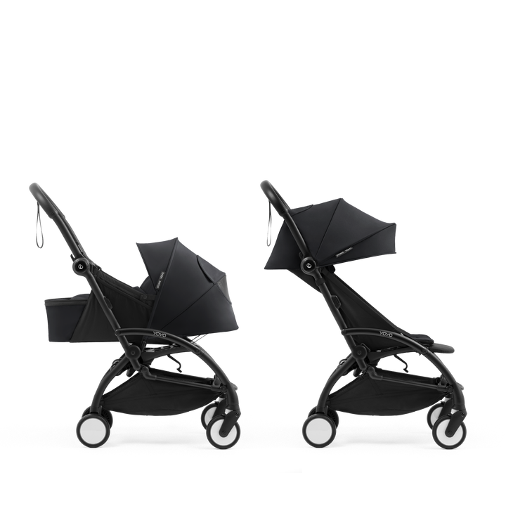 Stokke® YOYO 5 Newborn Pack & 6+ Stroller - Black