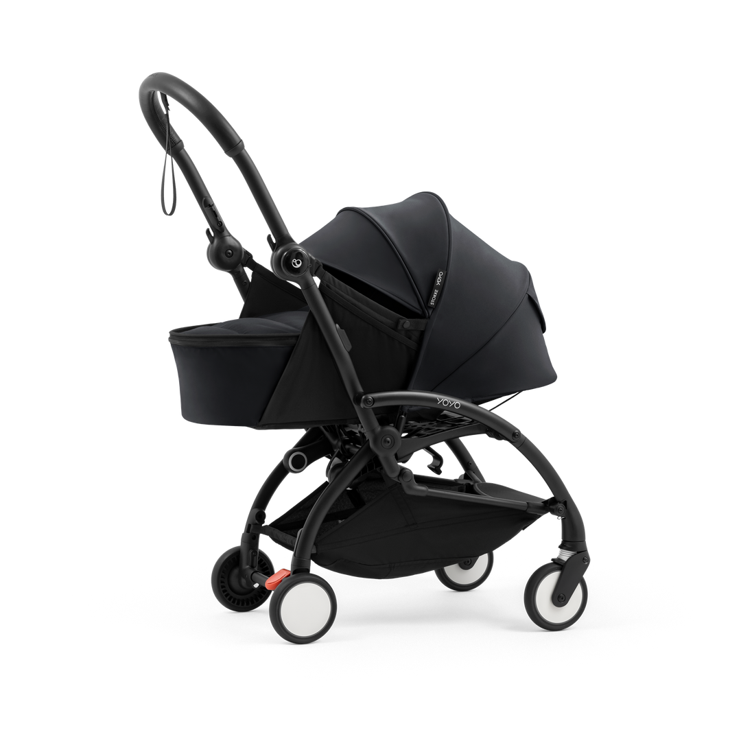 Stokke® YOYO 5 Newborn Pack & 6+ Stroller - Black