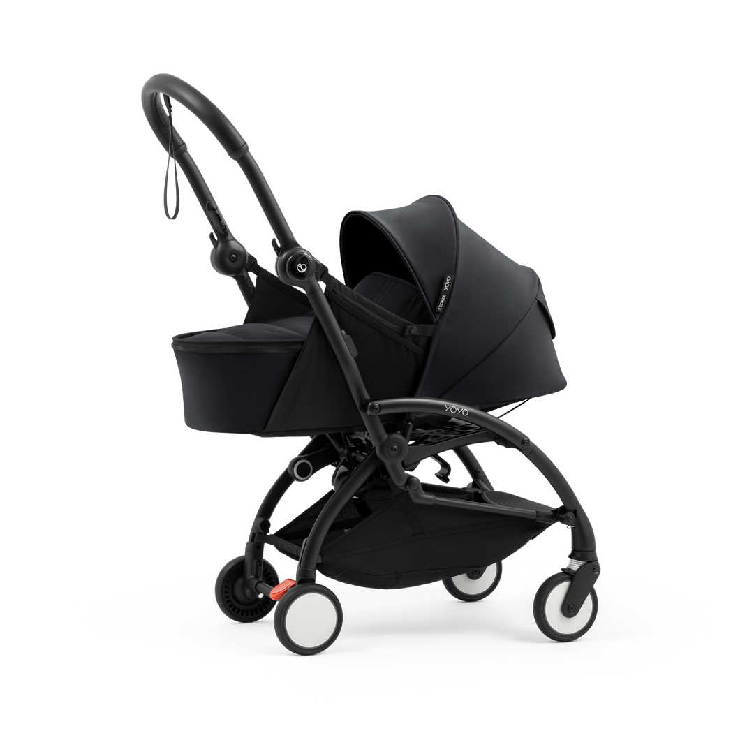 Stokke® YOYO 5 Newborn Pack & 6+ Stroller - Black