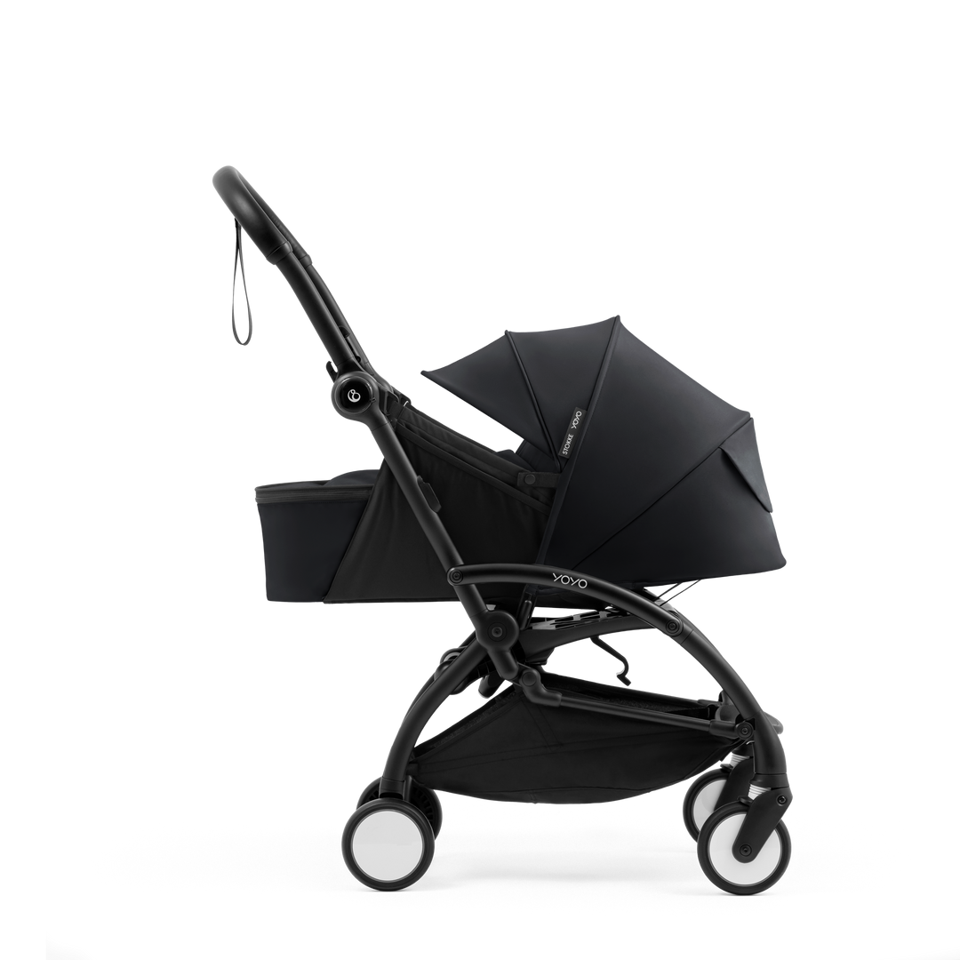 Stokke® YOYO 5 Newborn Pack & 6+ Stroller - Black