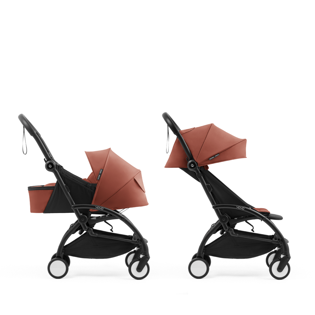 Stokke® YOYO 5 Newborn Pack & 6+ Stroller - Berry