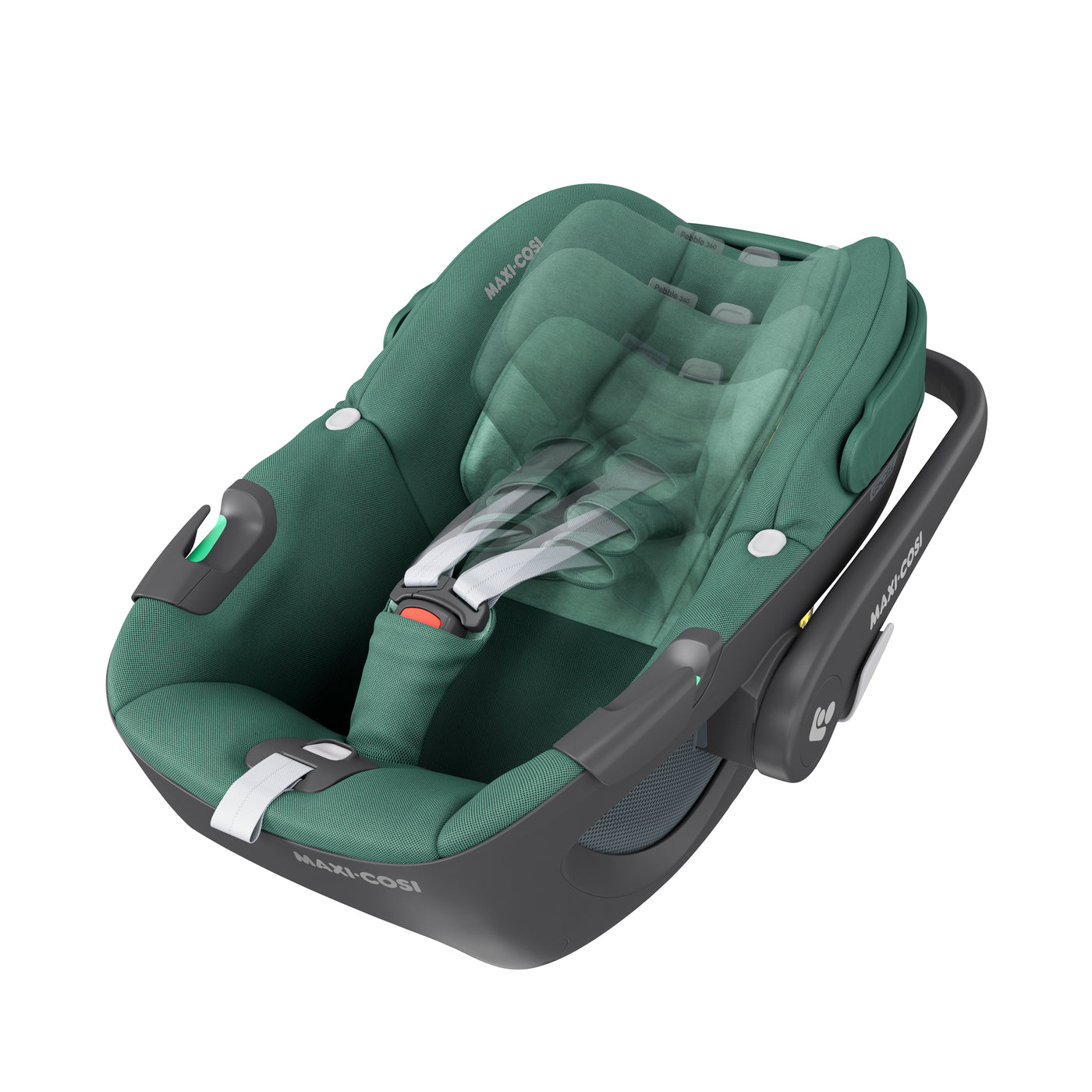 Maxi-Cosi Pebble 360 Car Seat - Essential Green