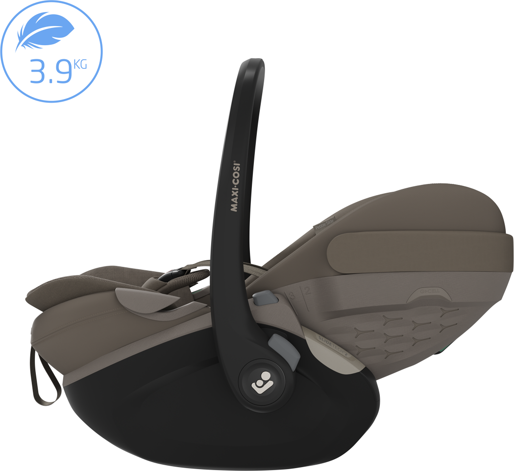 Maxi-Cosi Pebble Slide Pro & Familyfix Slide Pro - Oak Truffle
