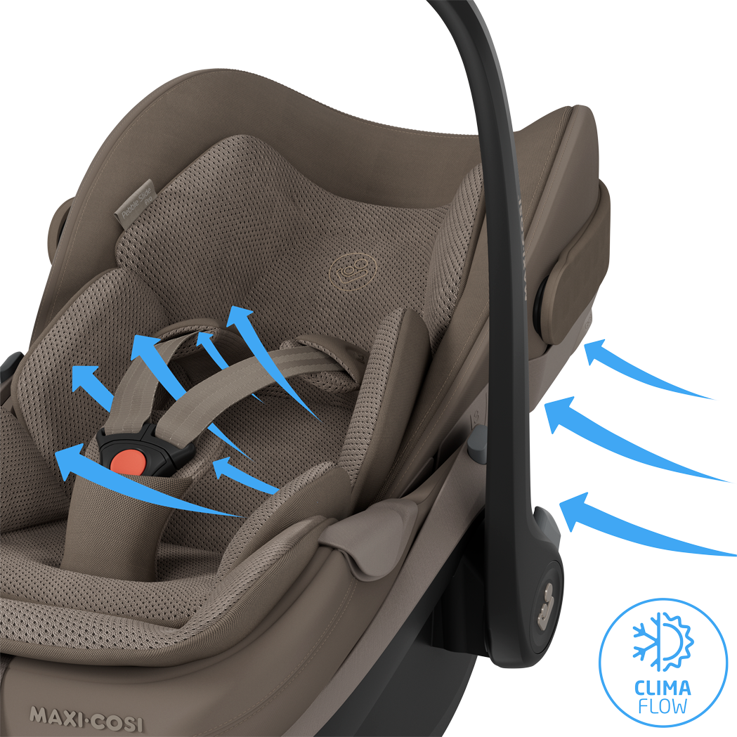 Maxi-Cosi Pebble Slide Pro & Familyfix Slide Pro - Oak Truffle