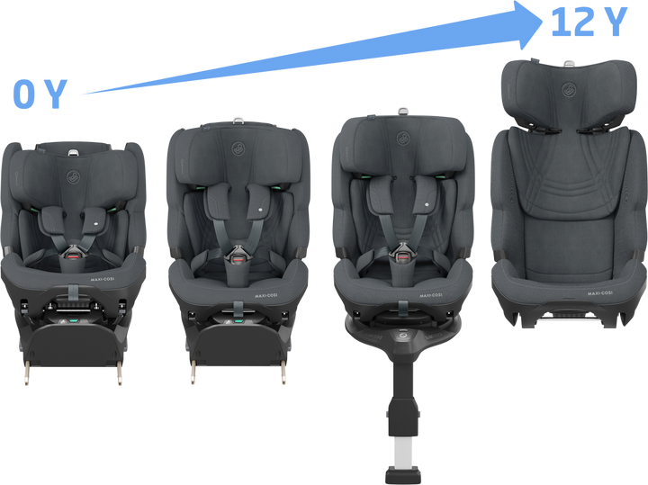 Maxi-Cosi FAME 10 Piece Ultimate Travel System - Moon Graphite