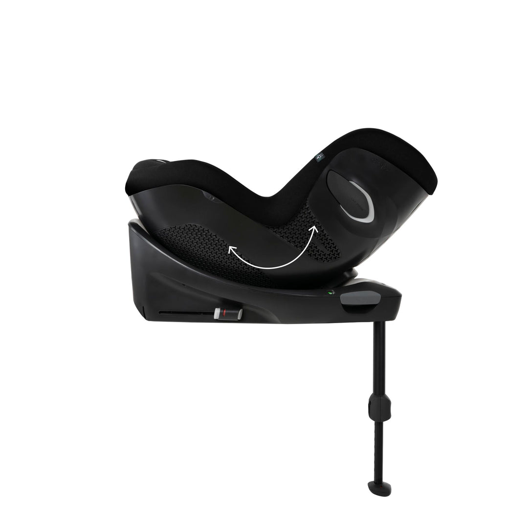 CYBEX Sirona Gi i-Size PLUS 360° Rotating ISOFIX Toddler Car Seat - Moon Black