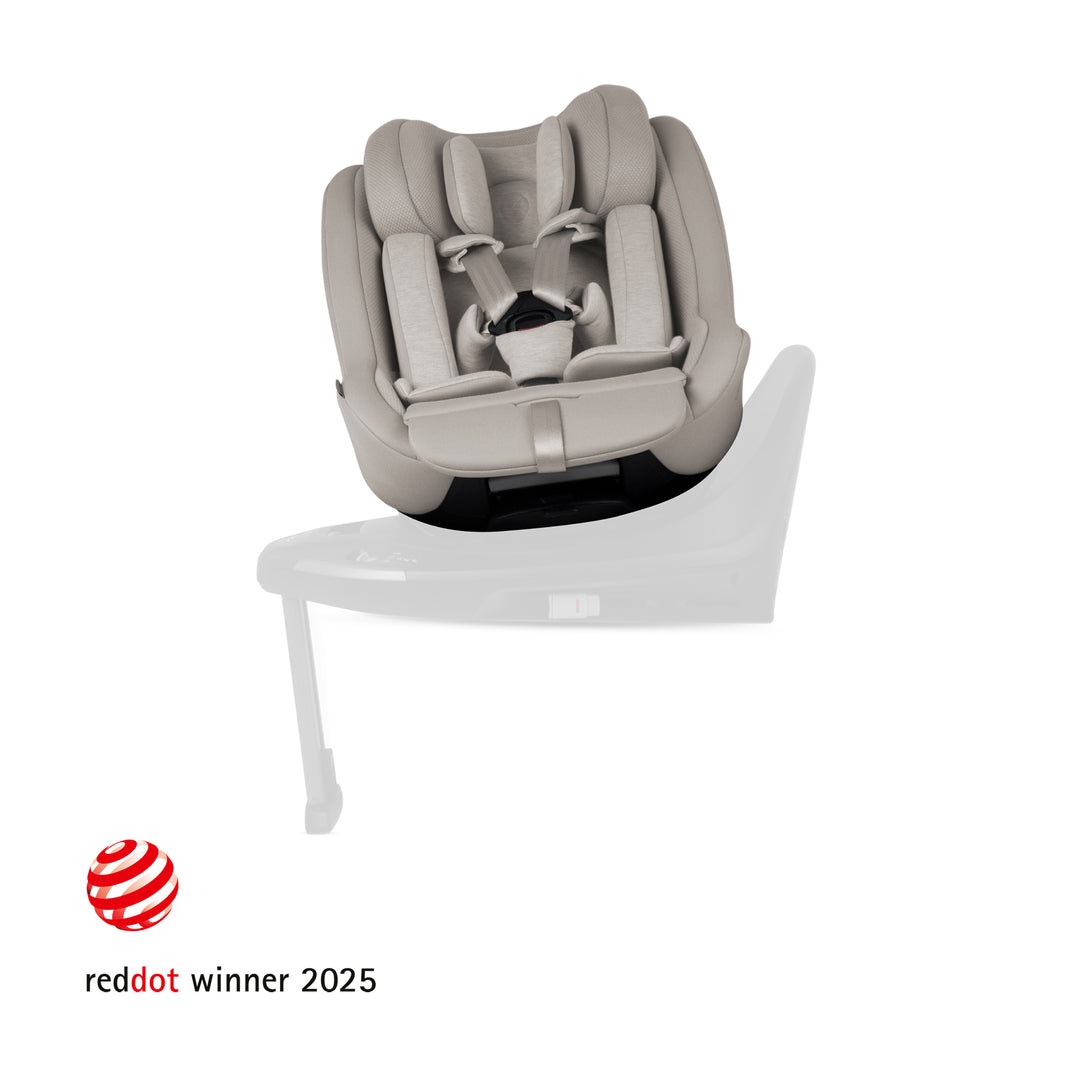 Silver Cross Approach Plus 360 Car Seat - Natural Taupe