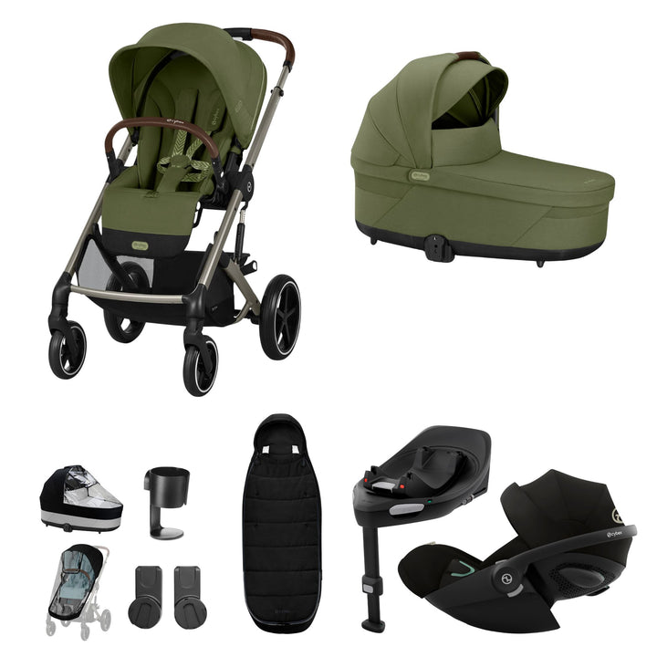 Cybex Balios S Lux Cloud G Bundle - Moss Green