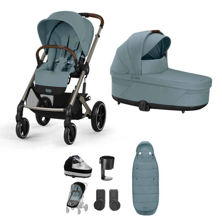 Cybex Balios S Lux Essential Bundle - Stormy Blue