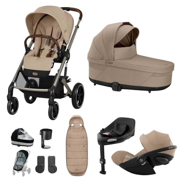 Cybex Balios S Lux Cloud G Plus Bundle - Almond Beige
