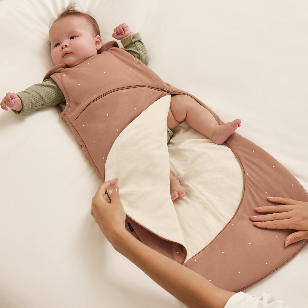 SnuzPouch Sleeping Bag 2.5 Tog (0-6 Months) - Blush Dot