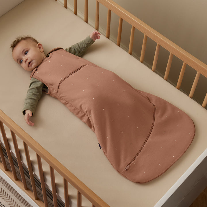 SnuzPouch Sleeping Bag 2.5 Tog (0-6 Months) - Blush Dot