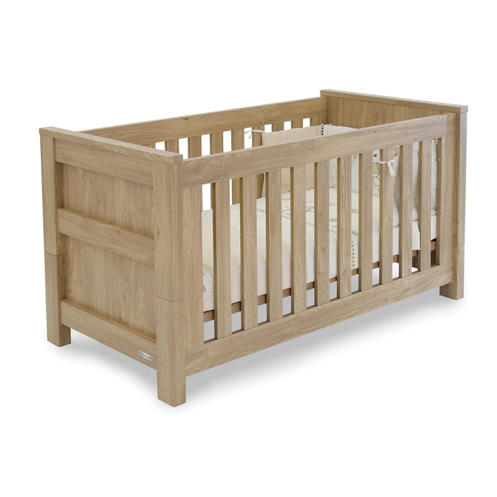 Babystyle Bordeaux Oak Cot Bed
