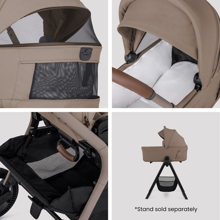 Silver Cross Breez Ultimate Family 360 Car Seat Bundle - Champagne