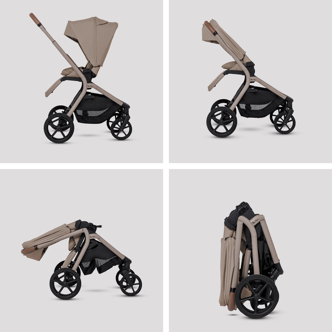 Silver Cross Breez Cybex Cloud S Bundle - Champagne