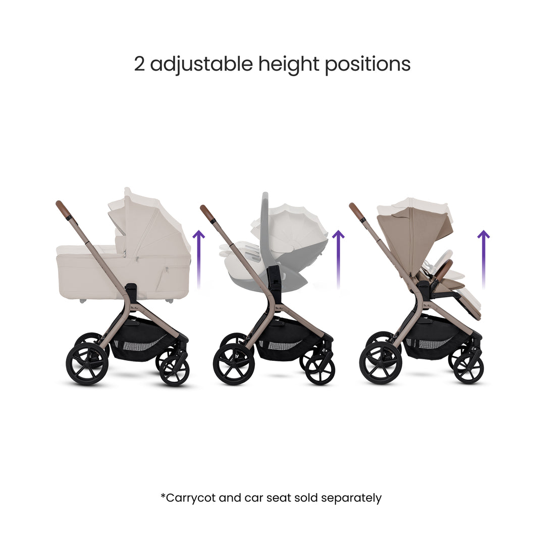 Silver Cross Breez Cybex Cloud S Bundle - Champagne
