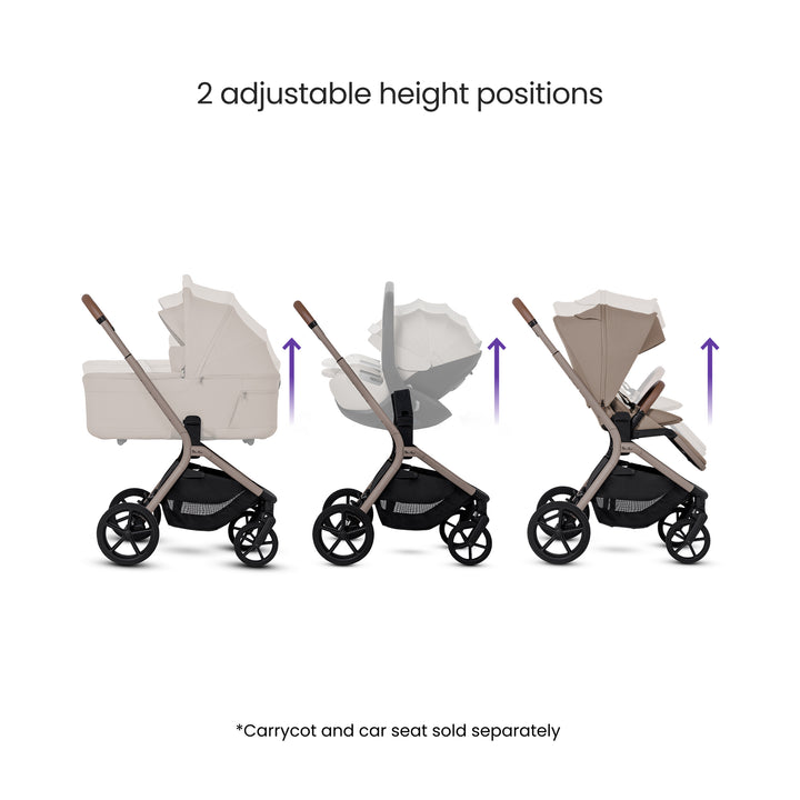 Silver Cross Breez Cybex Cloud S Bundle - Champagne
