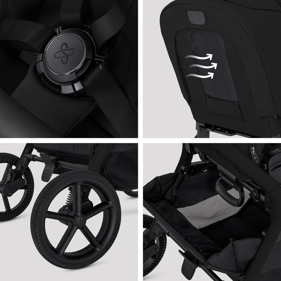 Silver Cross Breez Cybex Cloud S Bundle - Onyx