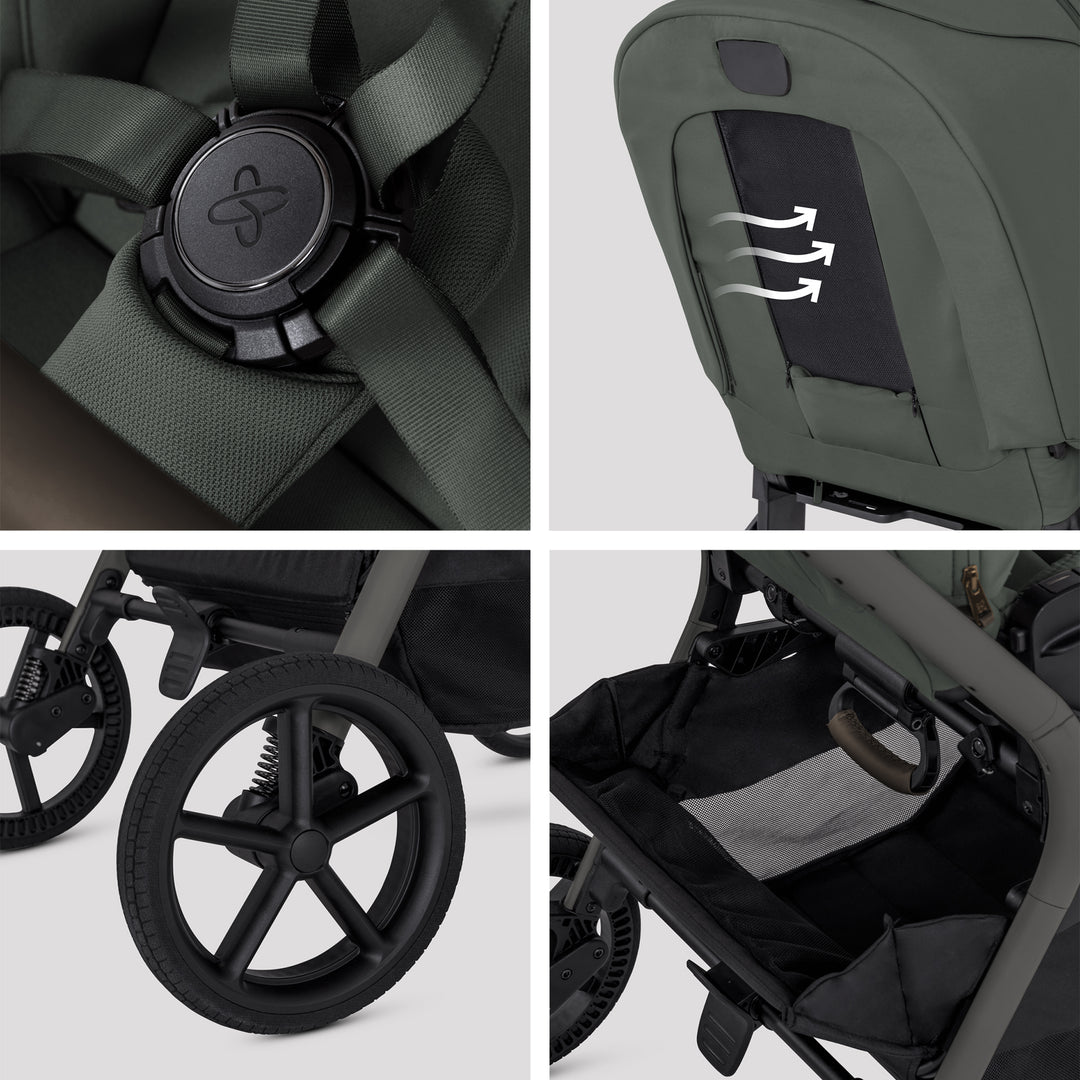 Silver Cross Breez Pushchair - Pewter